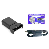 Type-C Plug Li-ion LIR2032 LIR2025 ML2032 ML2025 CR2032 Coin Button Cell Adapter Fast Charging