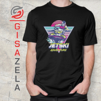 GISAZELA Kaos Distro Pria Tebal Combed 24s Adventure Jetski 1