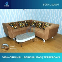 Sofa L Sudut Minimalis / Sofa L Sudut Premium / Sofa L / Sofa L Sudut / Sofa L Sudut Brandon Tanpa M