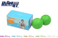 肌肉放鬆筋膜雙球 按摩雙球 花生按摩球 肌肉按摩 放鬆球(綠色)