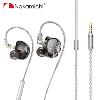 【NAKAMICHI】 MV101 動圈入耳式有線耳機 ｜3.5mm 線控 2Pin接頭