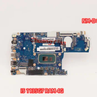 NM-D471 For Lenovo ideapad 3-14ITL6 / ideapad 3-15ITL6 laptop motherboard with CPU I3 1115G4 I5 1135G7 RAM 4G 100% test