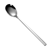 304不銹鋼勺子調羹餐勺攪拌勺成人兒童飯勺家用湯匙小湯勺加長柄