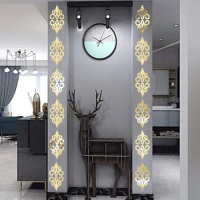 10Pcs Furniture Decoration Mirror Sticker 3D Wallsticker Acrylic Self-adhesive Mirror Cabinet Corner Decor Sticker