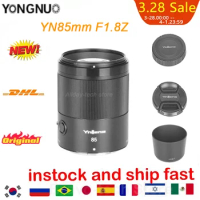 YONGNUO YN85mm F1.8Z DF DSM full frame Nikon Z Mount Autofocus Lens