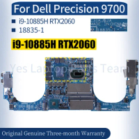 or Dell Precision 9700 Laptop Mainboard 18835-1 03CPGC i9-10885H RTX2060 Notebook Motherboard
