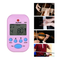 Mini Digital Metronome M50 Tempo Metronome Clip-On Electronic Metronome Pocket Metronome Suitable for Guitar Piano Violin Drum