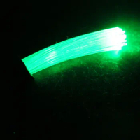 End-light Optical fiber cable ,0.75 *126 strands 14.0 mm dia plastic fiber optic cable for optic fiber pool lighting