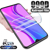 5Pcs Hydrogel Film For VIVO IQOO 10 9 8 Pro X70 X50 X60 X80 X90 Pro Plus Screen Protector