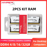 Memoria RAM DDR4 8GB 2x4GB 16GB 2x8GB 32GB 2x16GB Kit 3200MHz 2666MHz 2400MHz 2133MHz Desktop Memory PC4-25600 21300 DIMM Rams