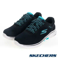 【Skechers】女鞋 健走鞋 健走系列 GO WALK 7 寬楦款 - 125215WBKTQ-US 8.5
