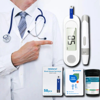 【Doktor Sahkan】 Blood Glucose Monitor Diabetes Glucometer Blood Sugar Test Glucose Test Kit Glucose