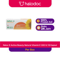 Natur-E Active Beauty Natural Vitamin E 300 IU 16 Kapsul