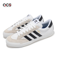 adidas 休閒鞋 Nora 男鞋 女鞋 白 黑 復古 燙金 麂皮 情侶鞋 愛迪達 IF2067