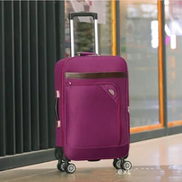 20"22"24"26"28" 30" Travel Soft Fabric Big Suitcase On Wheels Trolley Rolling Luggage Bag Boarding Case For Men Free Shipping