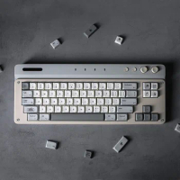 TACWORKS Mechanical Keyboard Kit TAC T2 Wireless Bluetooth Gasket Hot Swap RGB Dual Knob Custom Aluminum Office Gaming Keyboard