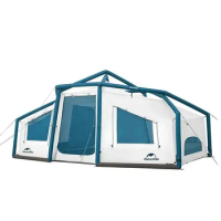 Naturehike Lingfeng 12.0 Air Tent Camping 2-4 Person Quick Automatic Opening Tent Outdoor Travel Shelter Multi Room Tent