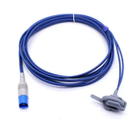 Compatible For Philips/HP M1941A 8PIN Infant/Neonate Wrapped Spo2 Sensor Pulse Oximeter Probe MP20/30/40 Oxygen Sensor 3M/9ft