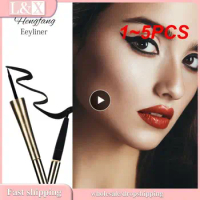 1~5PCS Hengfang Liquid Professional Eyeliner Makeup Golden Double Ended Eyeliner Make Up Long Lasting WaterproofEye Liner Pencil