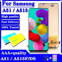 TFT Quality For Samsung A51 A515 A515F A515F/DS A515FD Lcd Display Touch Screen Assembly With Frame For Samsung A51 LCD