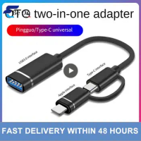 2 In 1 USB 3.0 OTG Adapter Type C USB To USB 3.0 Adapter Cable OTG Convertor For Gamepad Flash Disk Type-C OTG USB Cable