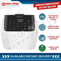 [GARANSI RESMI] HITACHI RZ-R18XN W Rice Cooker / Penanak Nasi Digital 1.8L - LED Touch Control - Lav
