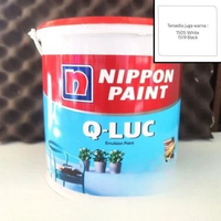 QLUC Q Luc Qiluc Cat Tembok Warna Nippon Paint Galon 5Kg 4.5 Kg Murah 4.5Kg Putih 1505 WHITE