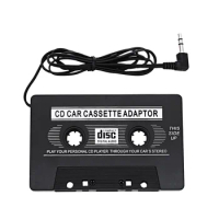 Aux Adapter Car Tape Audio Cassette Mp3 Player Converter 3.5mm Jack Plug For iPod iPhone MP3 AUX Cable CD Player