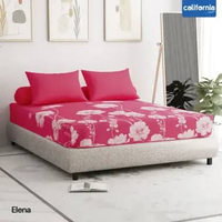 CALIFORNIA Sprei California King Fitted Bantal 4 ukuran 180x200 Sprei California Bantal 4 Elena