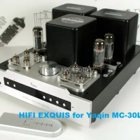 YAQIN MS-30L EL34 Push-Pull Tube Amplifier HIFI EXQUIS Lamp Integrated Amp with Headphone Output Remote MS-20L