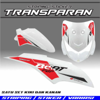 STRIPING MOTOR STIKER BEAT POP TRANSFARAN MOTOR BEAT POP STIKER TRANSPARAN STRIPING SETIKER