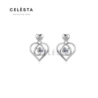 Berlian Moissanite Aimer Earring [GRA CERTIFICATE MOISSANITE DIAMOND] - Anting 0.3ct Moissanite Diam