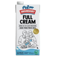 GRANDAIRY SUSU UHT FULL CREAM 1LTR