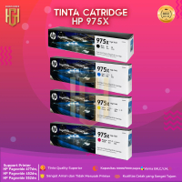 1 SET 4 PCS Tinta Cartridge HP 975X Tinta Printer HP Pagewide 477dw 452dw 552dw