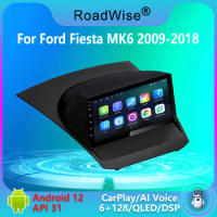 Android Auto Radio Carplay For Ford Fiesta MK6 2009 2010 2011 2012 - 2018 Multimedia Player GPS DVD 2 Din 2DIN Autoradio Stereo