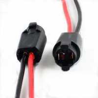 10-90pcs T5 286 Bulb Socket for T5 led indicator Light Bulb Car 12v T5 led bulb holder socket cable harness relay wires