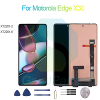 For Motorola Edge X30 LCD Display Screen 6.7“ XT2201-2, XT2201-6 For Moto Edge X30 Touch Digitizer Assembly Replacement