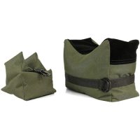 Front &amp; Rear Bag Support Rifle Sandbag without Sand Sniper Hunting Target Stand Hunting Gun Accessories