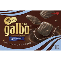 明治 Galbo巧酥夾餡巧克力-濃郁可可(60g/盒) [大買家]