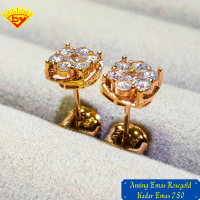 Anting Emas Gipsy Rosegold Kadar Emas 750