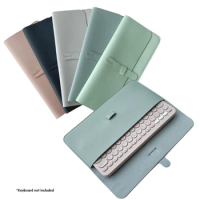 Keyboard Cover Sleeve Carrying Case PU Leathers For Logitech K380 Wireless Keyboard Protective Bag Shockproof Case Replacement