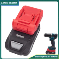 For FERREX 20V Lithium Battery Converter To Makita 18V Battery Series Cordless Drill Tool Adapter (Only Adapter)