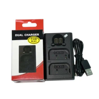 Dual BLX1 LCD Type-C USB Battery Charger for Olympus OM SYSTEM OM-1 OM1 Mirrorless Camera BLX-1 Battery