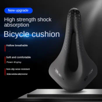 Bolany-Breathable Thickened Bicycle Seat Cushion, Road Car Saddle, Mountain Bike Seat Bag, Bicycle Equipment
