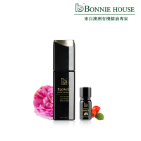 【Bonnie House 植享家】有機玫瑰果油5ml+煥妍馥活肌因絲絨蜜露35ml