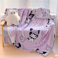 Children's Cartoon Blanket, Sanrio Design, Thick, Grade A Milk Velvet, Suitable for Sleeping and Sma