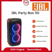 JBL Party Box 110 Portable Speaker Bluetooth Black
