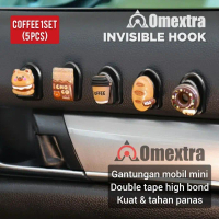 Invisible Hook Omextra Gantungan Kabel Mobil Set Multifungsi ABS