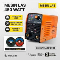 Mesin Las 450 900 Watt ARC MMA 120 Ampere Daesung Jasic CNR IGBT Daesung ARC 120 SE