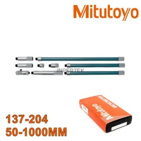 Micrometer 50-1000 MITUTOYO 137-204 Micro Meter Set Tubular Mikrometer Alat Ukur